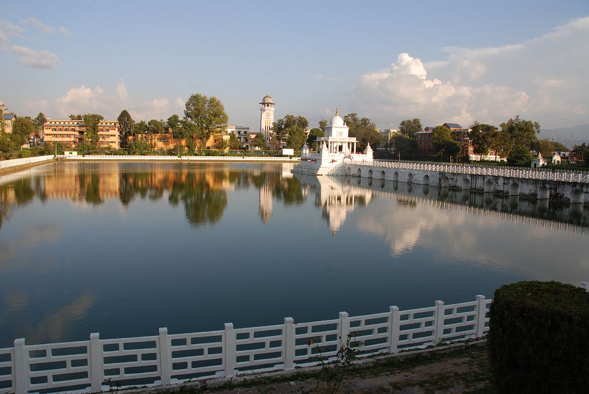 Kathmandu 03 06 Rani Pokhari Pond Rani Pokhari or Lani Pukhu (Queen's Pond) is rectangular lake with a Shiva temple built by King Pratap Malla of Kantipur in 1650 in memory of his beloved wife. The causeway is accessible on only one day of each year.